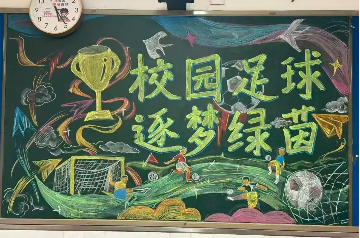 绿茵绘梦想  壁报展风采——高一年级十月板报壁报评比活动圆满落幕